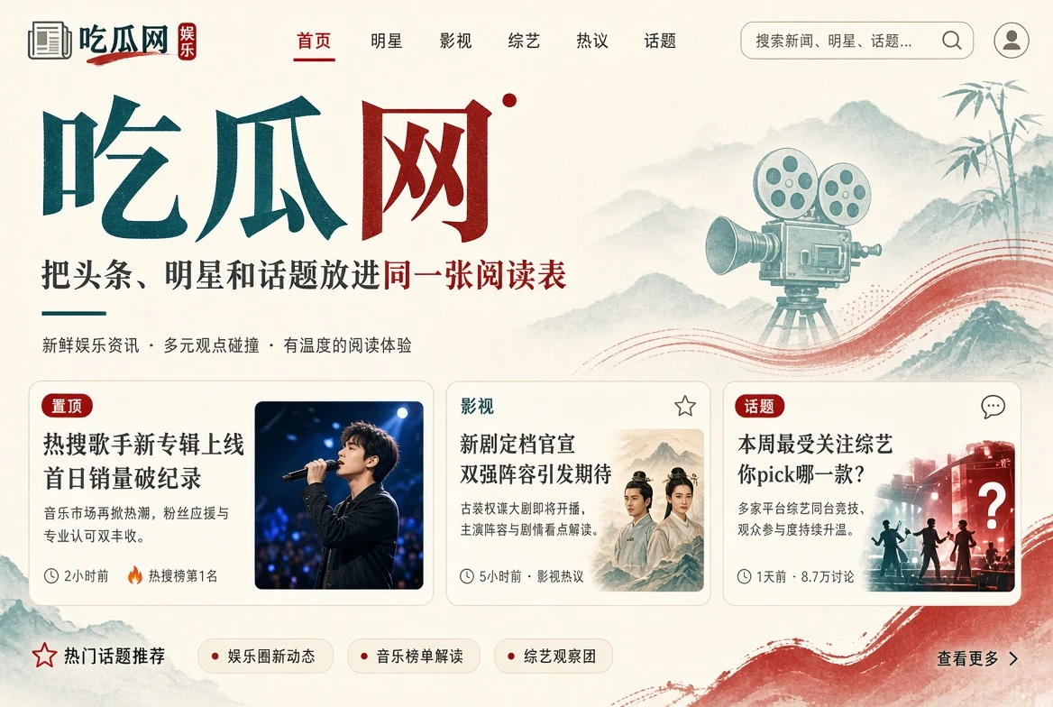 吃瓜网资讯封面